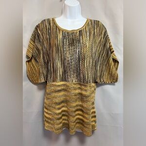 John Paul Richard Top  Womens XL Multicolor  Blouse Striped‎